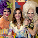 Maura Roth entrevista as Drag Queens Dindry Buck e Sissi Girl 2
